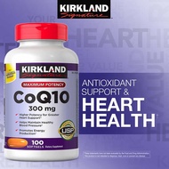 🌟 Exp:12/2027 🌟   Kirkland Coenzyme Q10 300 Mg. 100 Softgels