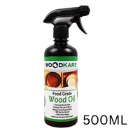 Wood Kare Food Grade Wood Oil 70ml 500ml 1L - Prolong the Life of Wood - Restore and Protect Wood