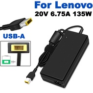 Adapter Power For Lenovo 20V 6.75A 135W AC Laptop Charger ADL135NDC3A 45N0554 Legion Y520 Yoga C940