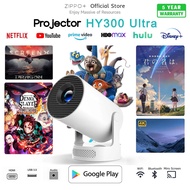 5 Year Warranty Zippo+ HY300 Ultra Projector 4K Home Theater Ultra Show Throw Full HD projector