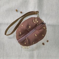 ::一張臉一個包系列造型收納包-咖啡豆 鑰匙包 零錢包 卡片::
