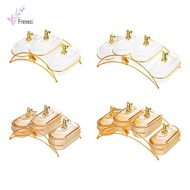 [Freneci] Dried Fruit Snack Serving Plate Nut and Snack Tray Candy Nut Dish with Lid for