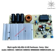 Sunhouse double induction cooker power circuit - Canzy - model SHB9101- SHB-DI01/DI02/ MMB888DI, MMB