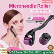 540 Derma Roller 0.25/0.5/0.75/1mm For Hair&Face Microneedle Dermaroller Therapy Skin & Hair growth 