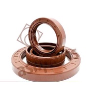 Aftermarket Oil Seal - TC 20x36x7 FKM Brown ( 20 x 36 x 7 ) Heat Resistant