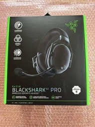 全新未開封Razer BlackShark V2 PRO無線遊戲耳機3.5mm模擬THX 7.1ch立體聲鈦合金外套50mm