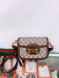 Sold Gucci 1955 horsebit small 啡色馬鞍郵差包