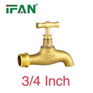 3/ Water taps, 3/ 4 inch Outdoor Garden Faucets, Classic Brass Water taps, Bibcock | 2.040.0060 | 14