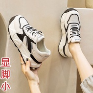 A-6💘2023Spring New plus Size Women's Shoes41One43Sports Shoes Genuine Leather Cortez Feet Small Casual Dad Board Shoes T