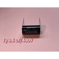3.6uF/400V capacitor for crossover