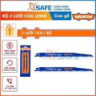 Bộ 2 lưỡi cưa kiếm (cưa gỗ) 240mm(9.5inch) Wadfow WJT1531L