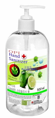 Corean Hand Sanitizer Soothing gel aloe vera 5 Liter - Korea Nipis, 1 Liter