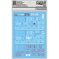 [Dalin] Waterslide Decal - UC57 HG 1/144 Guncannon First Type & Guncannon Mobility GTO RCX-76-02 RCX