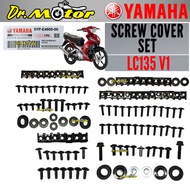 LC135 V1 LCV1 LC135V1 LC 135 YAMAHA BODY COVER SCREW SKRU SKREW CAVER KAVER KABER SET COMPLETE FULL 