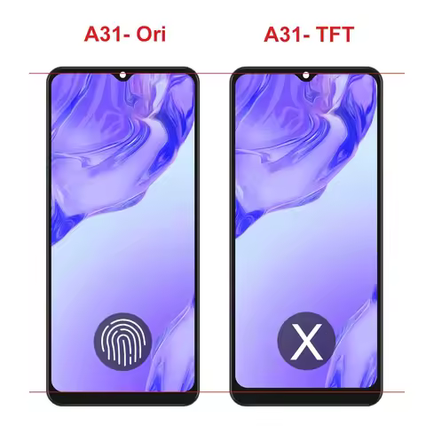 100% Tested Display For Samsung Galaxy A31 Lcd Display Touch Screen Digitizer Assembly For Samsung A