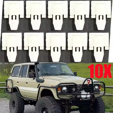 10x Weatherstrip Door Glass Clip Fit For Toyota Land Cruiser FJ60 FJ62 HJ60
