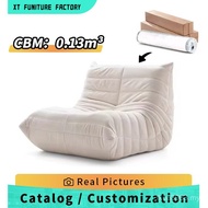 Fabric Sofa Single Sofa Chair Vacuum togo Designer Living Room Caterpillar Designer Lazy Compression