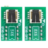 DFN8 to DIP8 Adapter QFN8 Test Socket for T48 TL866II /H CH341A EZP2023