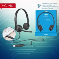 Logitech H340 USB Wired Computer Headset With Noise Cancelling Microphone