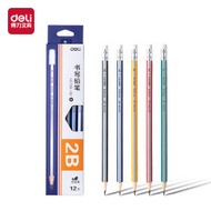 colour pencil set luna colour pencil Deli HC198 Color Draw Bar Hexagonal Rod Writing Pencil Student 