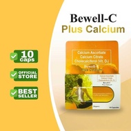 Bewell-C Plus Calcium 10 Capsules Vitamin C, Citrate, And D3 For Adult To Strengthen