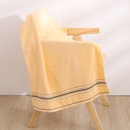 【星紅織品】石墨烯系列 - 深色輕薄浴巾-黃