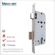 Fireproof Door European Standard Stainless Steel 4585 Cylinder Lock HGMZ