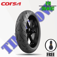 Moge Motorcycle Tires (Bar Motorbike) // CORSA R93 120/60 Ring 17 Tubeless