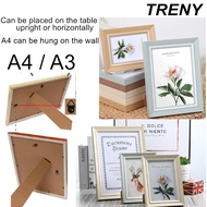 TRENY Photo Frame 513 Series A4 Certificate Frame Picture Frame A6 Frame A4 Frame Wall Art A4 Photo Frame A6 Photo Frame Gambar Sijil A4 Wood Insta Kayu Bingkai Foto Bingkai Sijil Bingkai A4 Bingkai A6 Bingkai Murah Bingkai Foto Murah Berkualiti