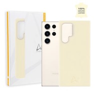 ARMOR - Samsung Galaxy S23 Ultra 全真皮電話保護殼_暮光白