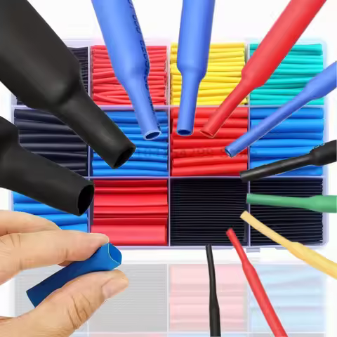Et Polyolefin Shrinking Assorted Heat Shrink Tube Wire Cable Insulated Sleeving Tubing Set Shrinking
