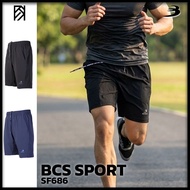BCS SPORT Casual Pants Shorts UNISEX Solid Color Micro Spandex Fabric SF686 Genuine 1