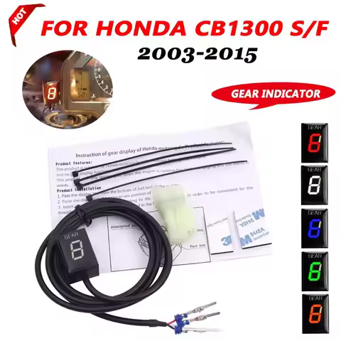 For Honda CB1300 S/F 2003 - 2015 CB1300S CB1300F 2014 2013 Motorcycle Accessories1-6 Speed Gear Disp
