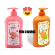 Guardian kids care head to toe wash 750ml( strawberry yogurt/orange yogurt)