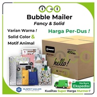 Bubble Mailer Envelope PRICE PER BOX Rusfet Fancy and Animal Series Mailer Solid Color Security Bag/