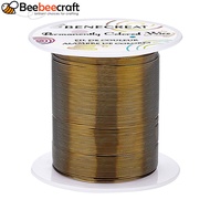 1roll Round Copper Wire for Wire Wrapped Jewelry Making Antique Bronze 22 Gauge 0.6mm 164.04 Feet(50