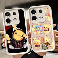 Soft Casing for Xiaomi Redmi 15C 13T poco M7 M6 X6 Neo Note 13 13C Pro Plus 5G White Q120 Pokemon