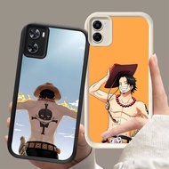 YZ-67One Piece Ace Cool Casing for OPPO Realme A57 A57e A77 A77s A76 A96 9i C33 A57s A36 4G