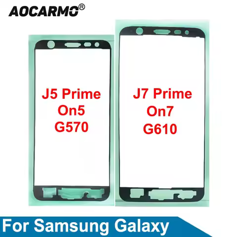 Aocarmo For Samsung Galaxy J5 Prime On5 2016 Frame Adhesive Sticker Glue Tape J7 Prime On7 2016 G570