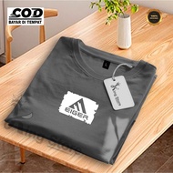 GET 1 PCS EG ADS White Block Short Sleeve Distro T-Shirt | Cool Men's and Women's T-shirts, 24s Comb