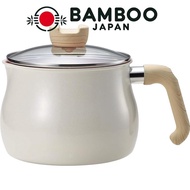 [ Direct from Japan ]WAHIRA FLAZE Multipot L size 14cm 3L (up to 4 servings) White 7 Uses Simmer Boi