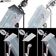 [Sunnylife] Filter Shower Head 10inch Set 8inch Set Slim Design Stainless Steel Top Spray