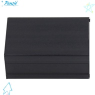 PANSIE Aluminium Electric Box, Split Type Black Electric Box, Water Proof 46*76*110mm Striped /Gloss