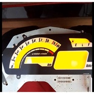 POLARIS SPEEDOMETER YAMAHA BYSON CARBON STICKER POLARIZ MOTORCYCLE BYSON
