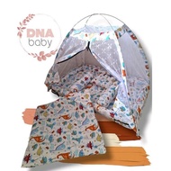 Ready Kasur Bayi Fiber Set Selimut Dengan Motif Karakter Lucu Unisex Bayi Cewek Cowok Nyamuk Tidur T