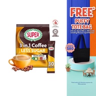 SUPER™ Less Sugar Instant 3in1 Coffee, 30 sticks  (Expiry: Jan 2028)