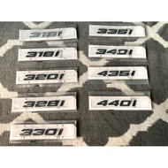 BMW 318I 320I 328I 330I 335I 340I 435I 440I BLACK GLOSS LIMITED EMBLEM