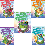 Sách Oxford phonics world 12345 - Bản đẹp (tặng kèm file nghe)