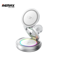 Remax Wireless Charger 3 in 1 CW05 - แท่นชาร์จไร้สาย ชาร์จเร็ว 20.5W พับเก็บได้ พกพาสะดวก