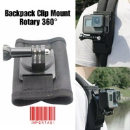 Backpack Clip Mount Holder Backpack Gopro Insta360 Osmo Brica SjCam